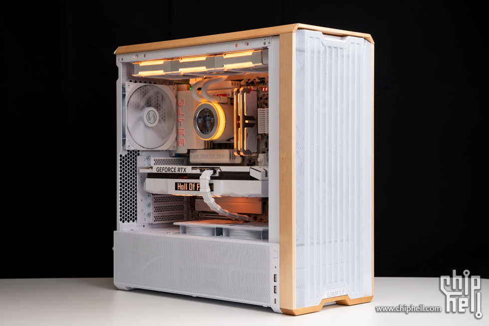 联力 L217 + 七彩虹 Z890 ULTRA-S W + 影驰 5080 HOF